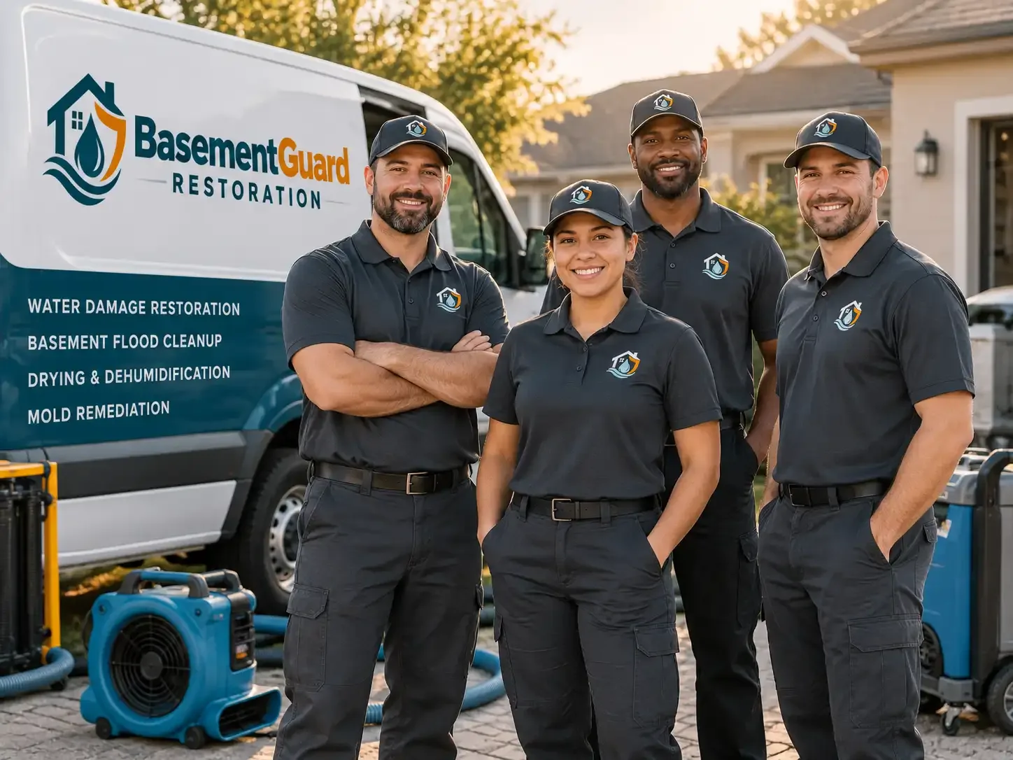 Basement Water Damage Restoration company in Trappe, MD
